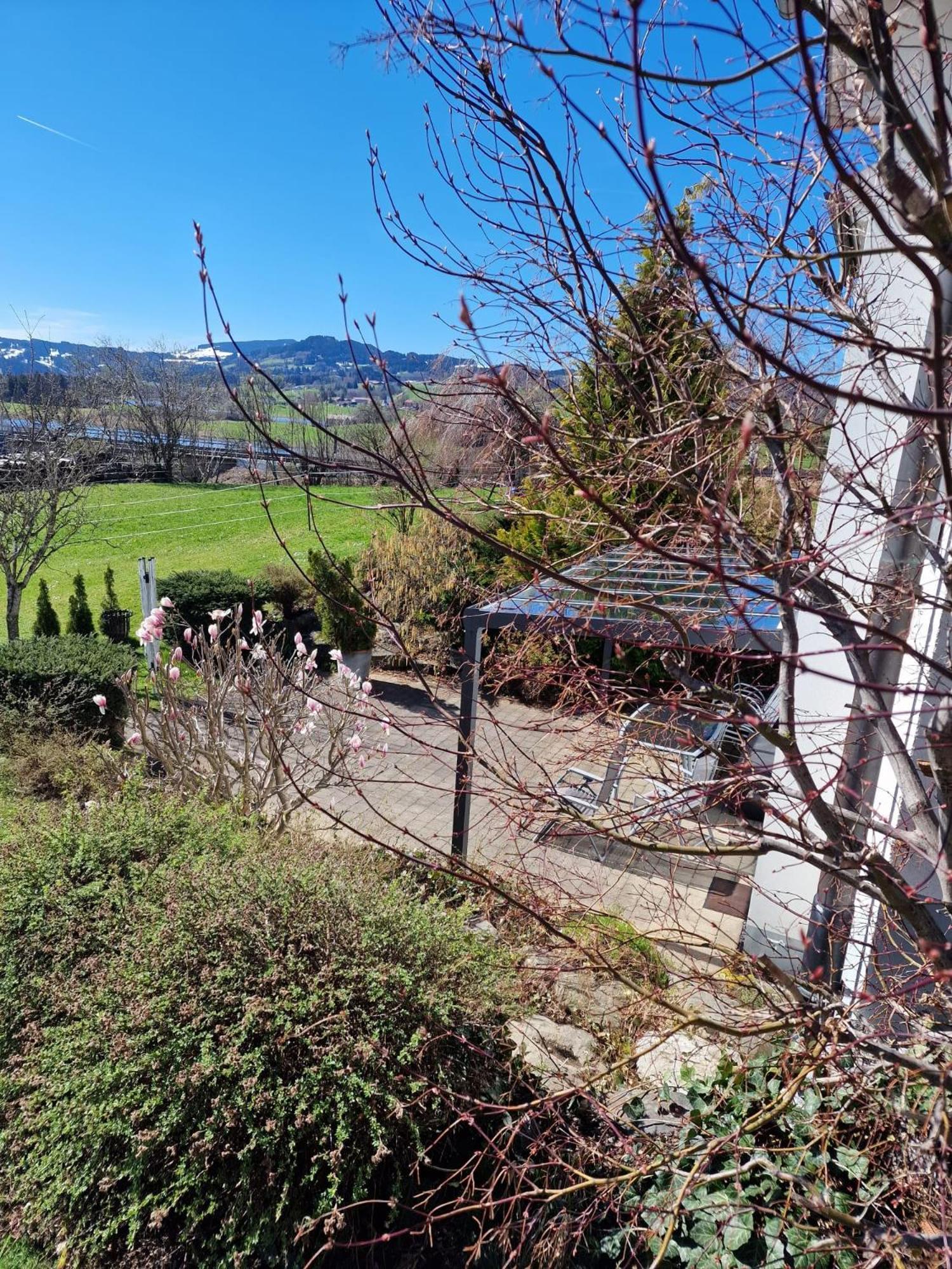 Ferienwohnung Hensel Am Herzmannser See Waltenhofen Exteriör bild